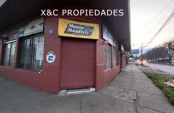 Se Arrienda Local Comercial, Calle Aldunate con Balmaceda.