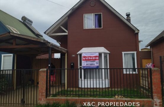 Se Vende Casa 3 Dorm., 1 Baño, Sector de Cajón