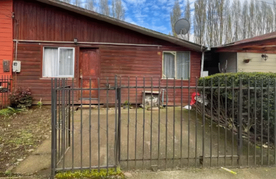 Se Vende Casa 3 Dormitorios 1 Baño, en Quepe, Comuna de Freire.